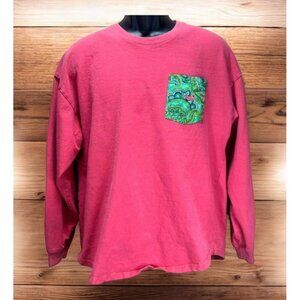 Southern Marsh Womens LS T-Shirt Medium Paisley Pocket